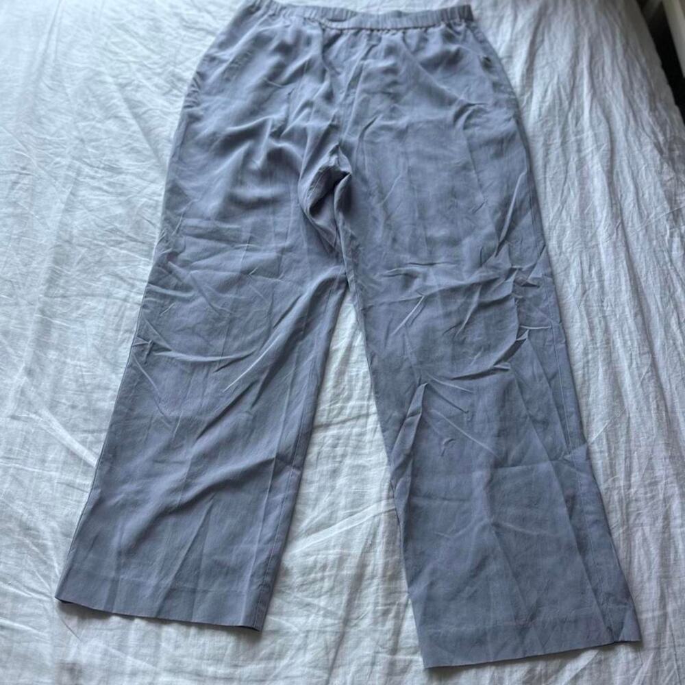 Vintage appleseed silk pants in